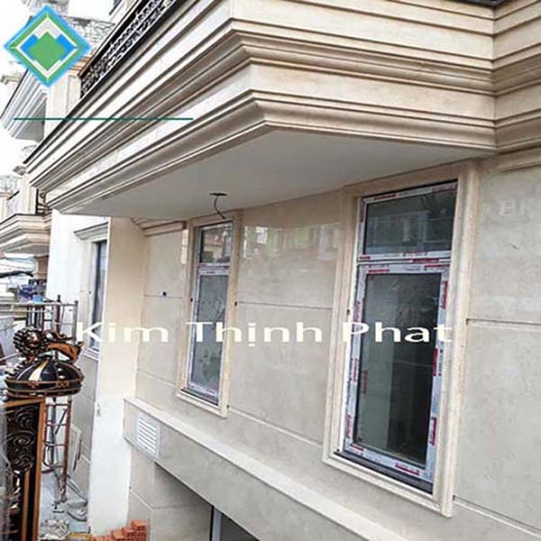 mặt liền đá marble mặt dựng