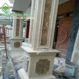 Cột đá hoa cương 2121 chất lượng cao granite marble tự nhiên