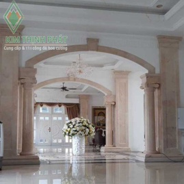 cột đá hoa cương đẹp, độ bền, xem giá đá marble tự nhiên