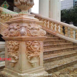 Giá đá hoa cương 064 * giá cột đá nền cầu thang đá marble granite tự nhiên