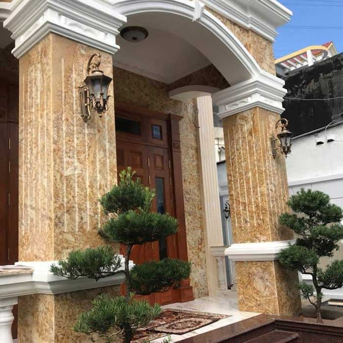 Cột đá hoa cương 2103 được dùng đa dạng granite marble tự nhiên