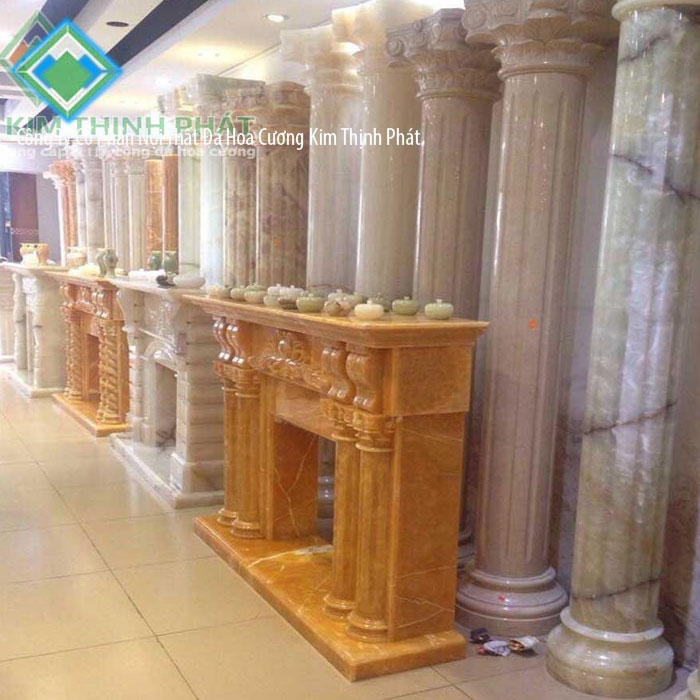 cột đá hoa cương 2138 Điểm nhấn granite marble tự nhiên