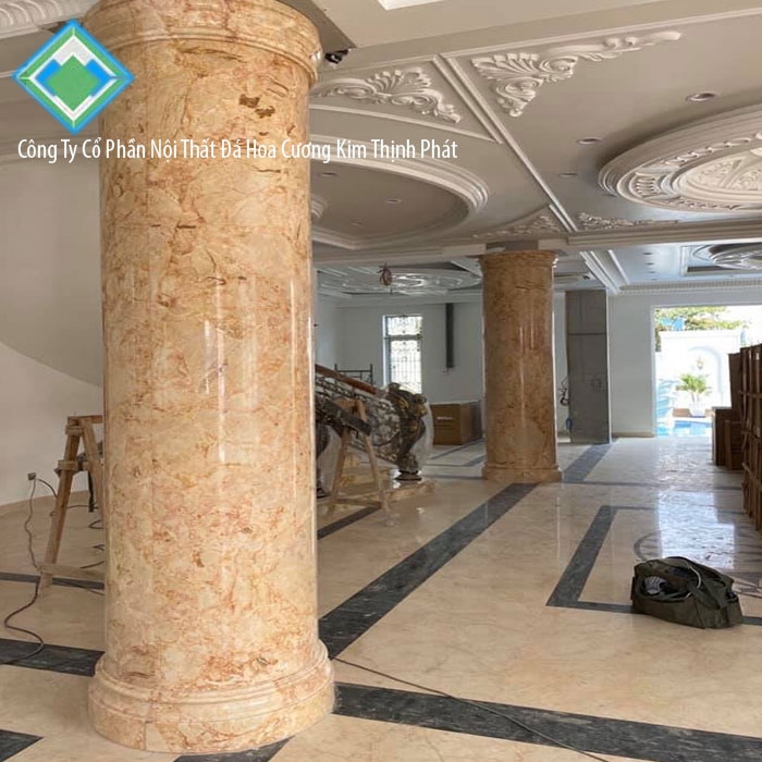 Cột đá hoa cương 2172  đá marble đá granite đá tự nhiên